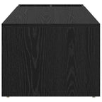 Tavolino da salotto Rovere Nero 101,5 x 50 x 37 cm