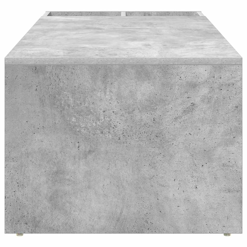 Tavolino da salotto Grigio cemento 101,5 x 50 x 37 cm
