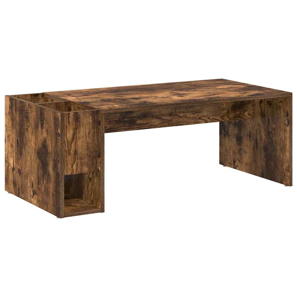 Tavolino da salotto Rovere fumé 101,5 x 50 x 37 cm