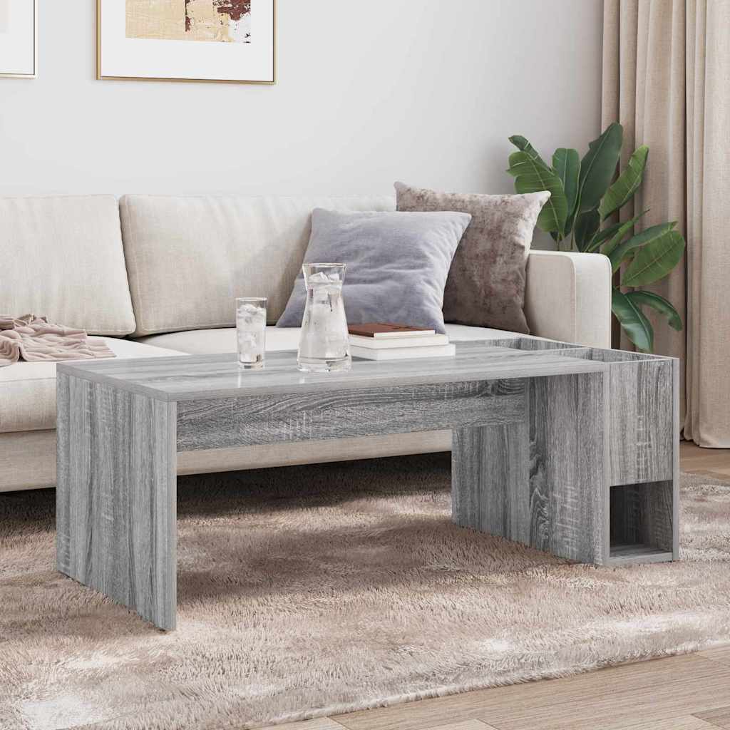 Tavolino da salotto Grigio Sonoma 101,5 x 50 x 37 cm