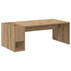 Tavolino da salotto Rovere artigianale 101,5 x 50 x 37 cm