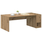 Tavolino da salotto Rovere artigianale 101,5 x 50 x 37 cm