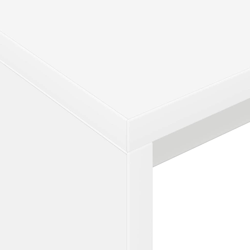 Scrivania Bianco 109 x 50 x 78 cm Legno multistrato