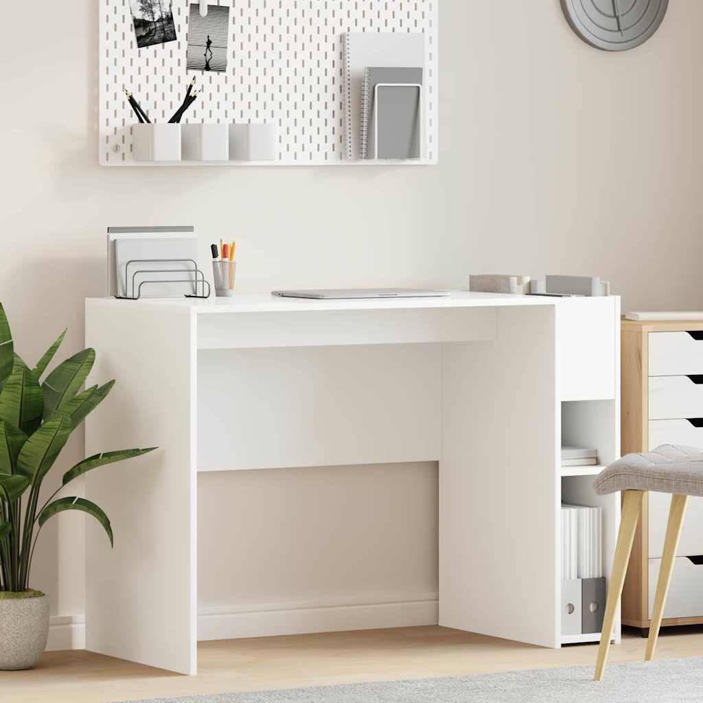 Scrivania Bianco 109 x 50 x 78 cm Legno multistrato