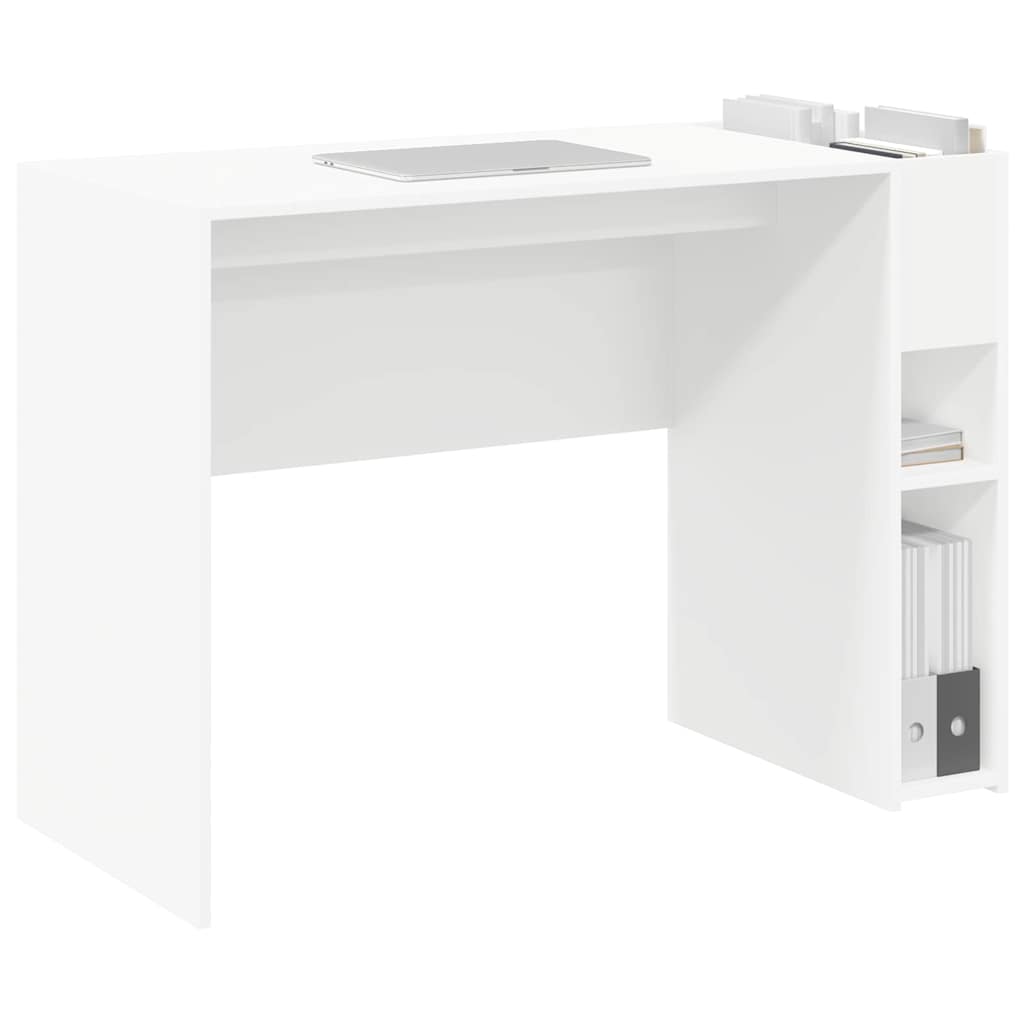 Scrivania Bianco 109 x 50 x 78 cm Legno multistrato