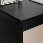 Scrivania Rovere Nero 109 x 50 x 78 cm Legno multistrato