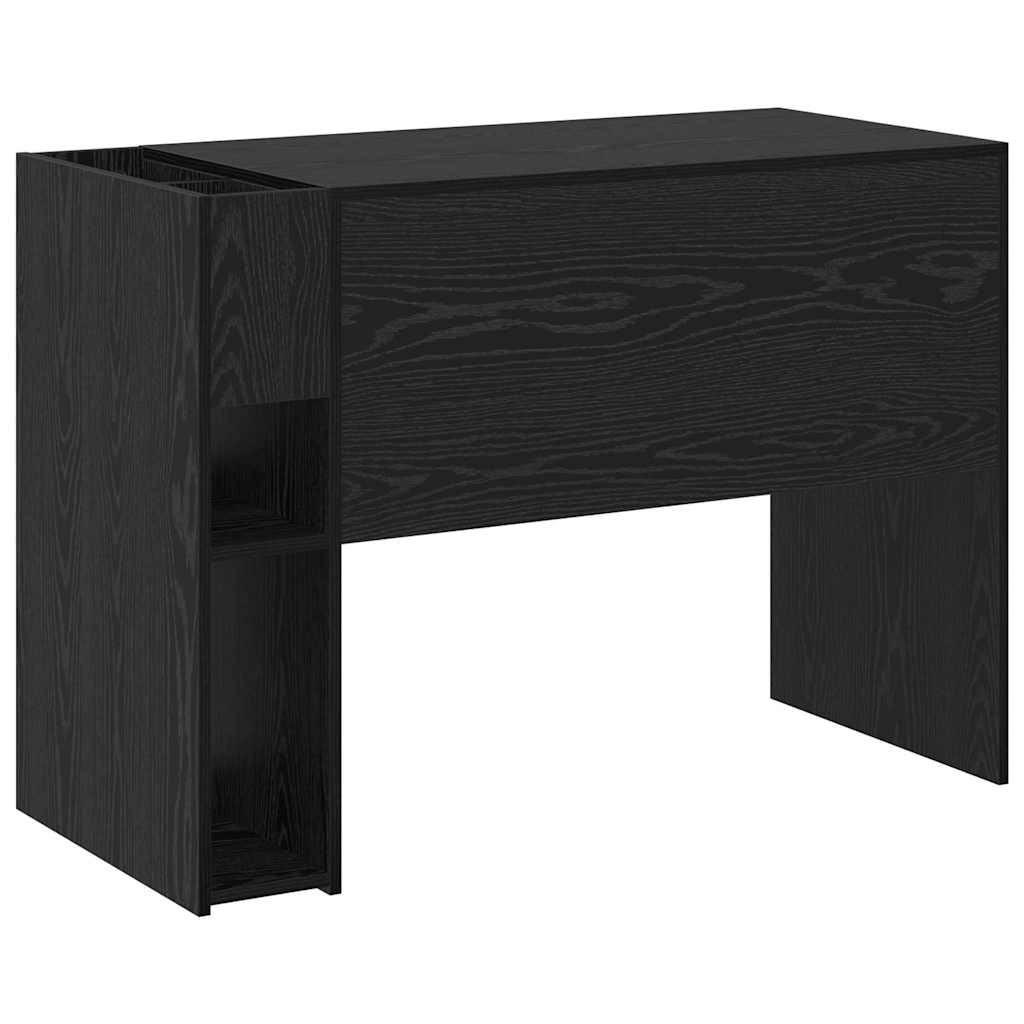 Scrivania Rovere Nero 109 x 50 x 78 cm Legno multistrato