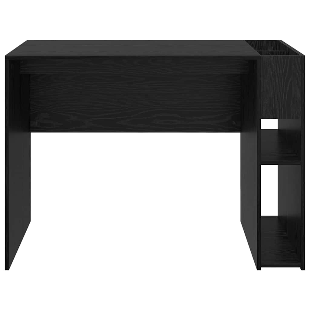 Scrivania Rovere Nero 109 x 50 x 78 cm Legno multistrato