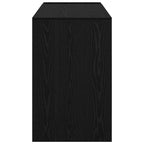 Scrivania Rovere Nero 109 x 50 x 78 cm Legno multistrato