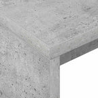 Scrivania Grigio cemento 109 x 50 x 78 cm Legno multistrato