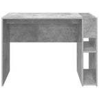 Scrivania Grigio cemento 109 x 50 x 78 cm Legno multistrato