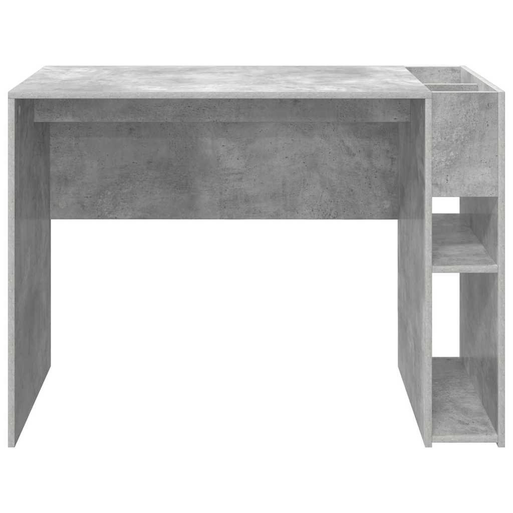 Scrivania Grigio cemento 109 x 50 x 78 cm Legno multistrato