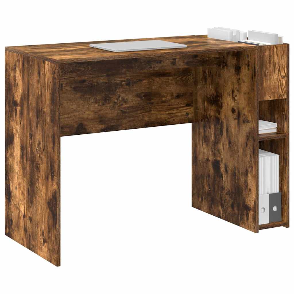 Scrivania Rovere fumé 109 x 50 x 78 cm Legno multistrato