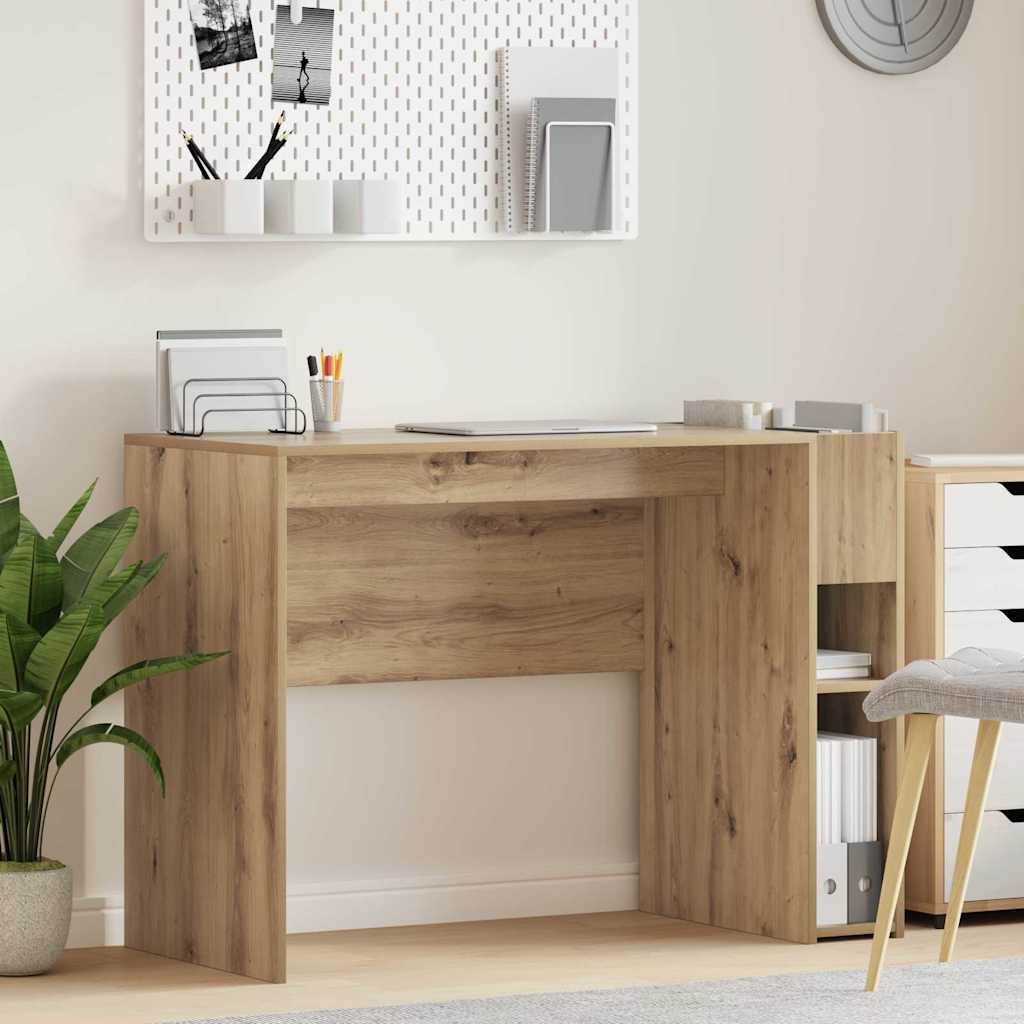 Scrivania Rovere artigianale 109 x 50 x 78 cm Legno multistrato