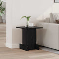 Tavolino Rovere Nero 35,5 x 35 x 40 cm Legno multistrato