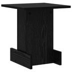 Tavolino Rovere Nero 35,5 x 35 x 40 cm Legno multistrato