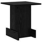 Tavolino Rovere Nero 35,5 x 35 x 40 cm Legno multistrato