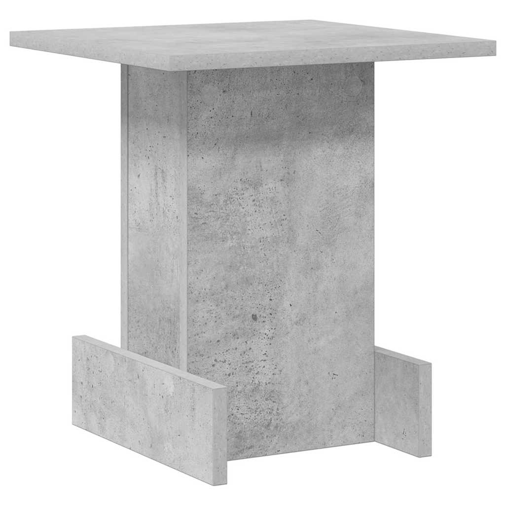 Tavolino Grigio cemento 35,5 x 35 x 40 cm Legno multistrato