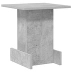 Tavolino Grigio cemento 35,5 x 35 x 40 cm Legno multistrato