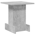 Tavolino Grigio cemento 35,5 x 35 x 40 cm Legno multistrato