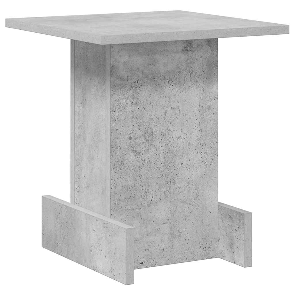 Tavolino Grigio cemento 35,5 x 35 x 40 cm Legno multistrato