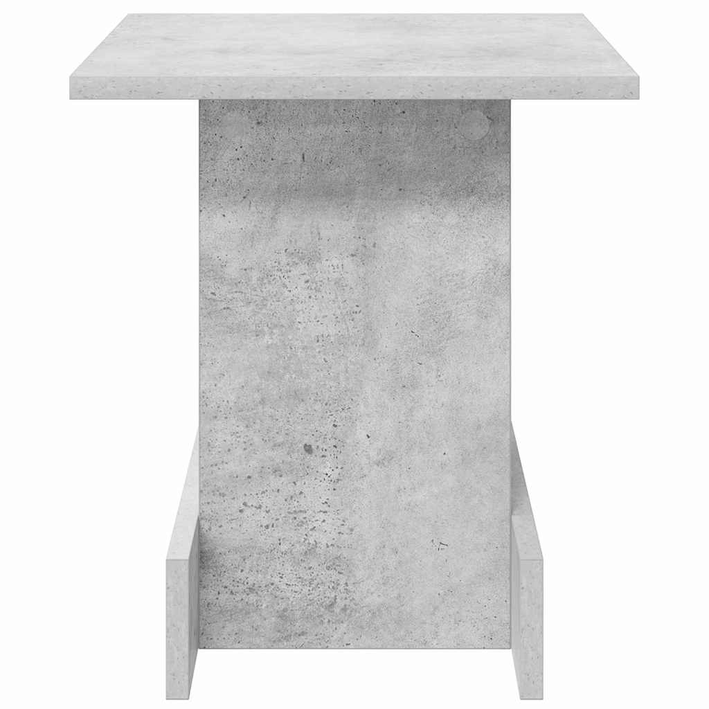 Tavolino Grigio cemento 35,5 x 35 x 40 cm Legno multistrato