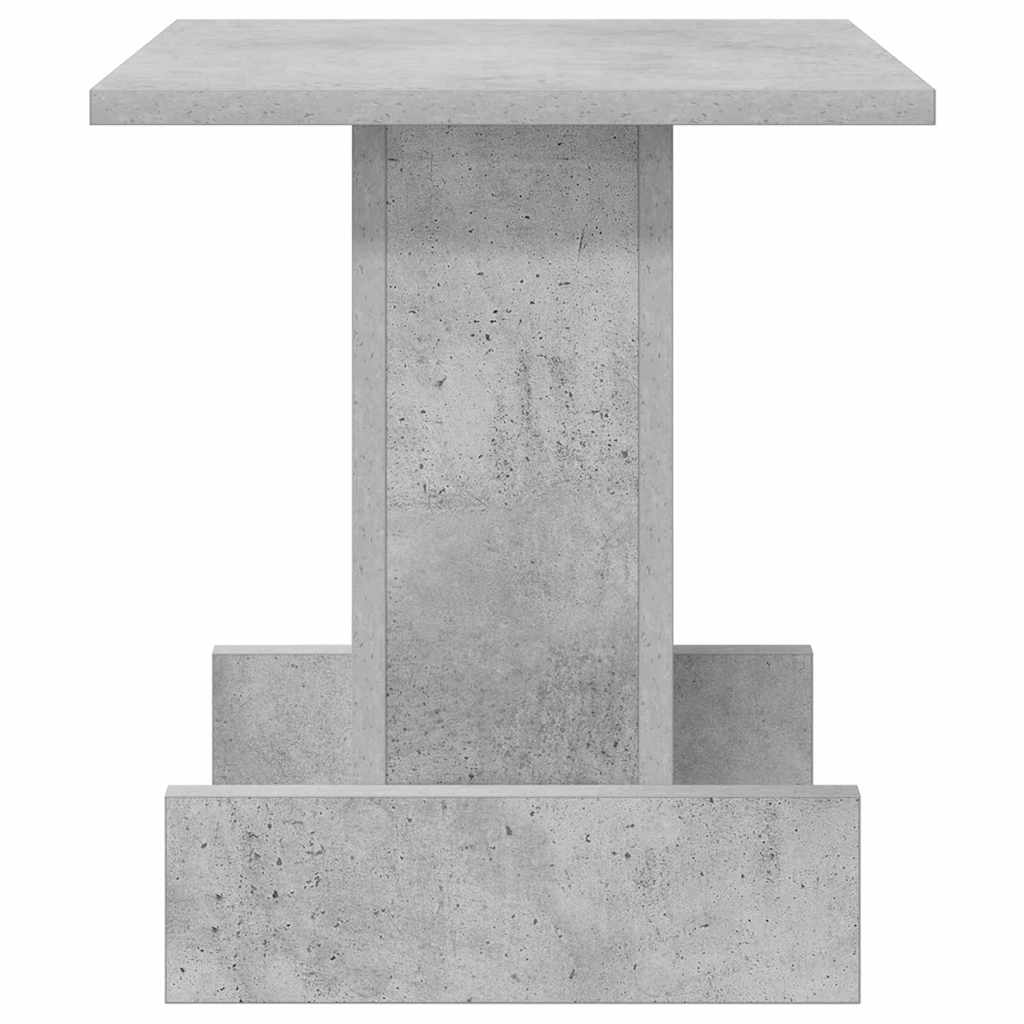 Tavolino Grigio cemento 35,5 x 35 x 40 cm Legno multistrato