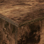 Tavolino Rovere fumé 35,5 x 35 x 40 cm Legno multistrato