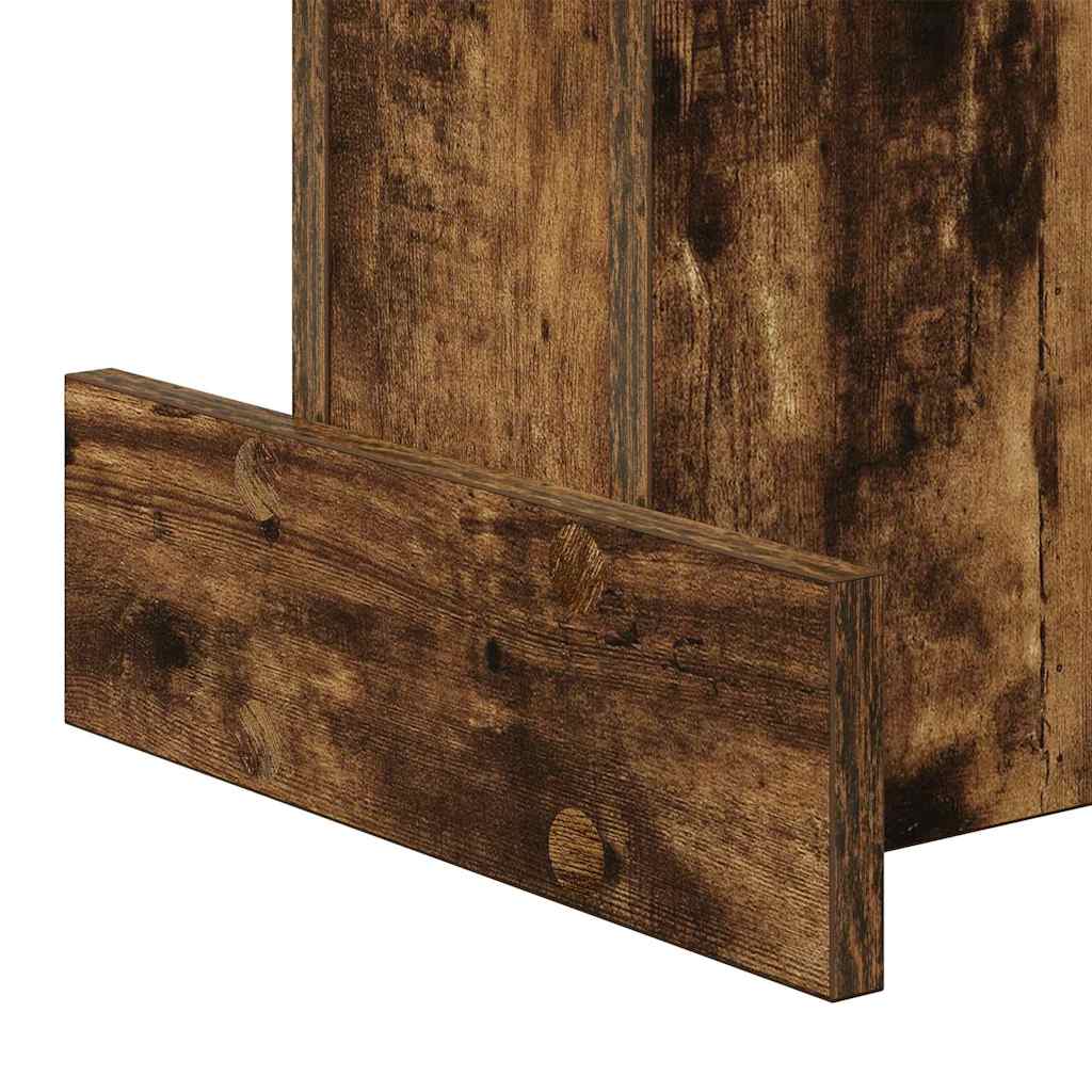Tavolino Rovere fumé 35,5 x 35 x 40 cm Legno multistrato