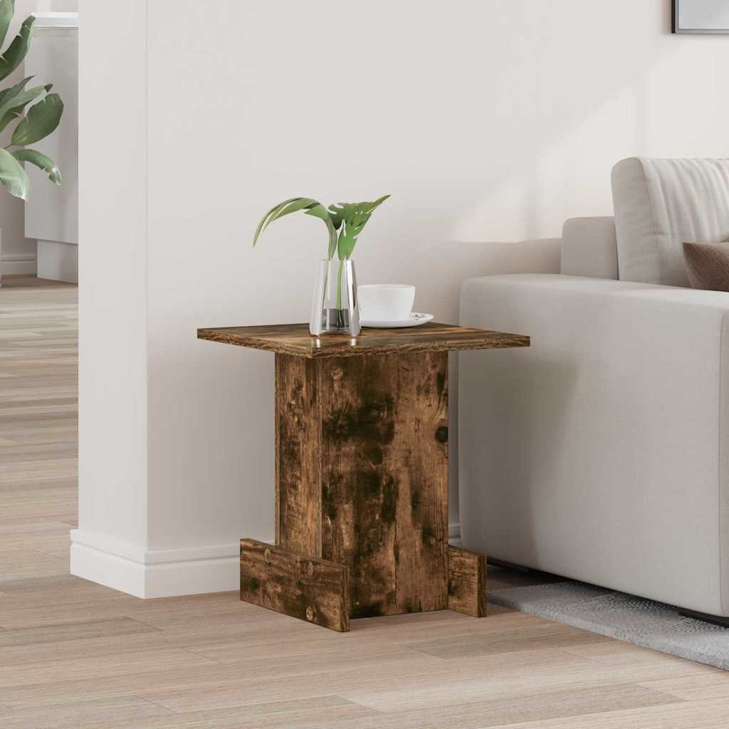 Tavolino Rovere fumé 35,5 x 35 x 40 cm Legno multistrato