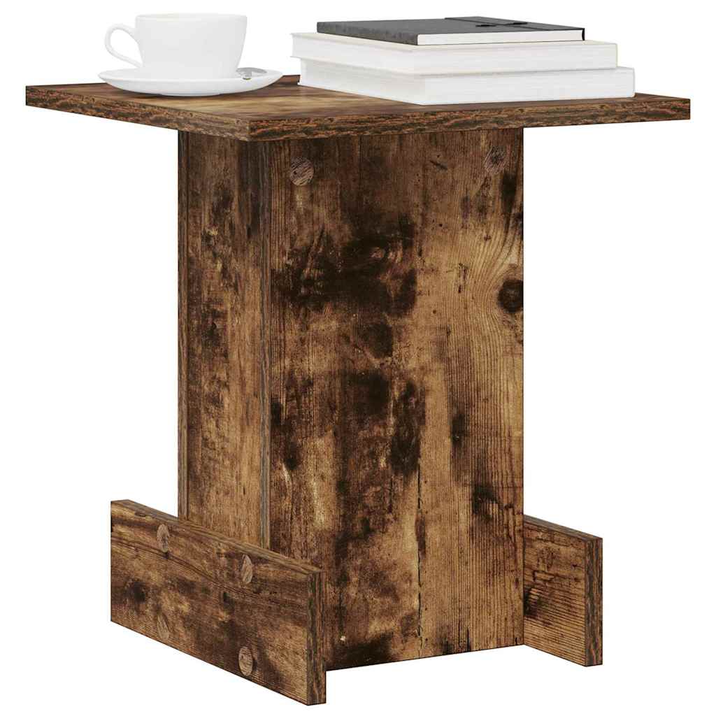 Tavolino Rovere fumé 35,5 x 35 x 40 cm Legno multistrato