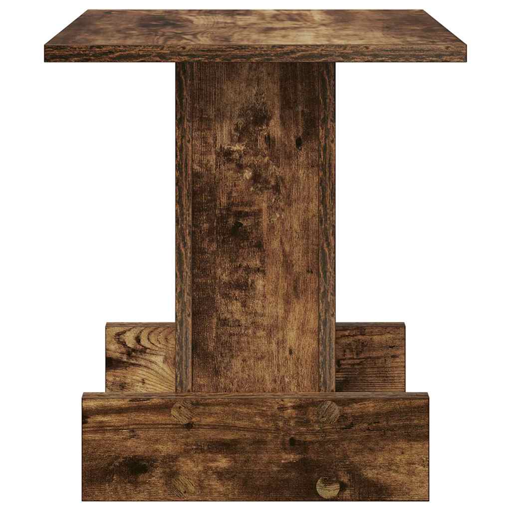 Tavolino Rovere fumé 35,5 x 35 x 40 cm Legno multistrato