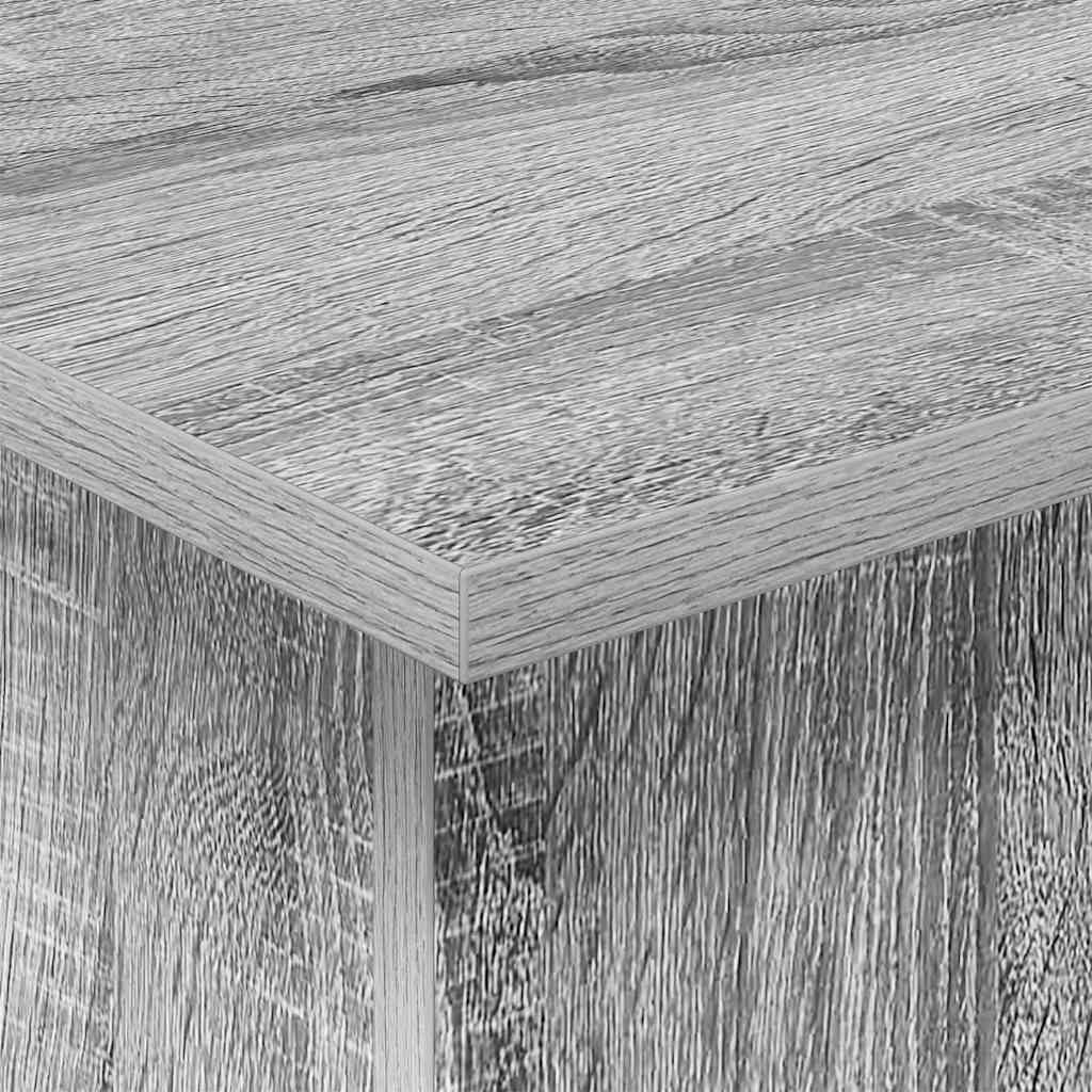 Tavolino Grigio Sonoma 35,5 x 35 x 40 cm Legno multistrato