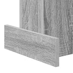 Tavolino Grigio Sonoma 35,5 x 35 x 40 cm Legno multistrato