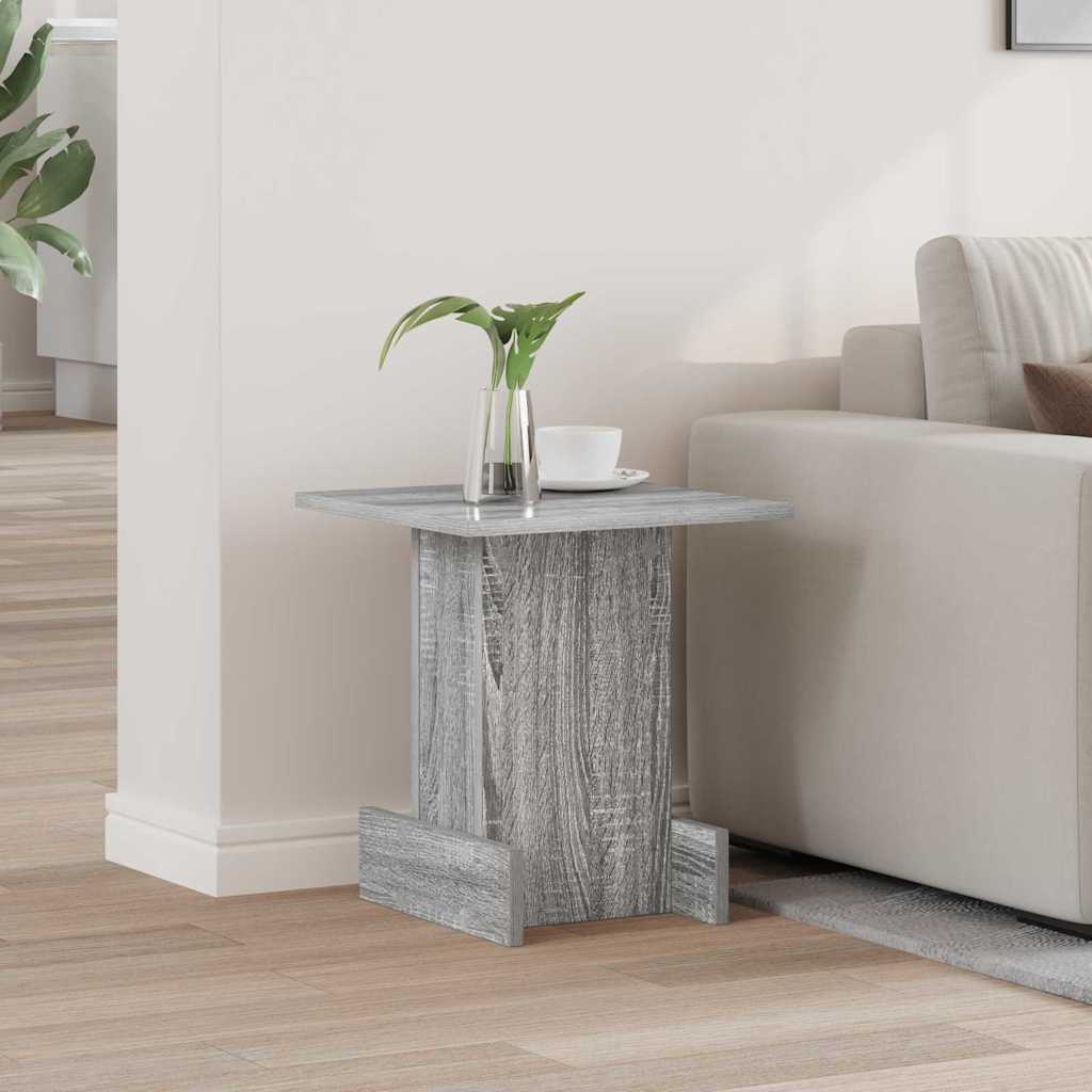 Tavolino Grigio Sonoma 35,5 x 35 x 40 cm Legno multistrato
