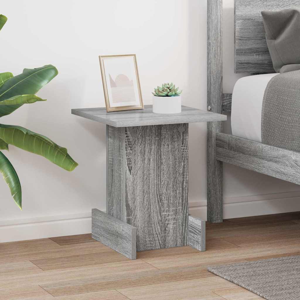 Tavolino Grigio Sonoma 35,5 x 35 x 40 cm Legno multistrato