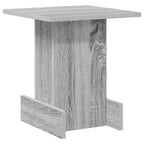 Tavolino Grigio Sonoma 35,5 x 35 x 40 cm Legno multistrato