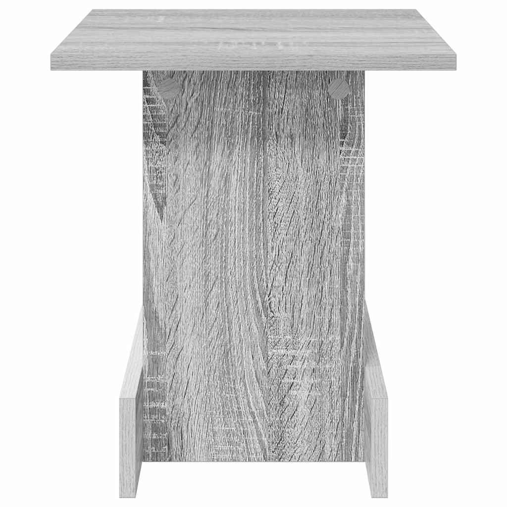 Tavolino Grigio Sonoma 35,5 x 35 x 40 cm Legno multistrato