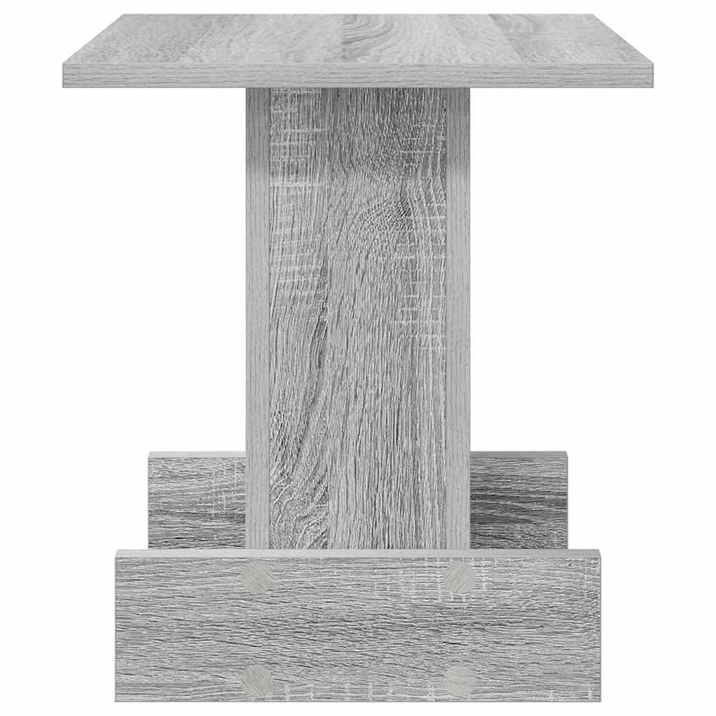 Tavolino Grigio Sonoma 35,5 x 35 x 40 cm Legno multistrato