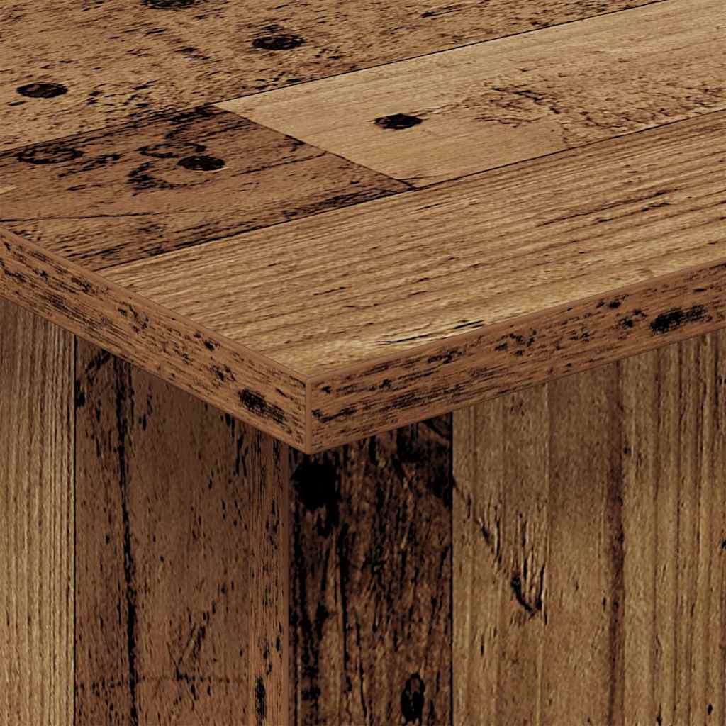 Tavolino Legno vecchio 35,5 x 35 x 40 cm Legno multistrato