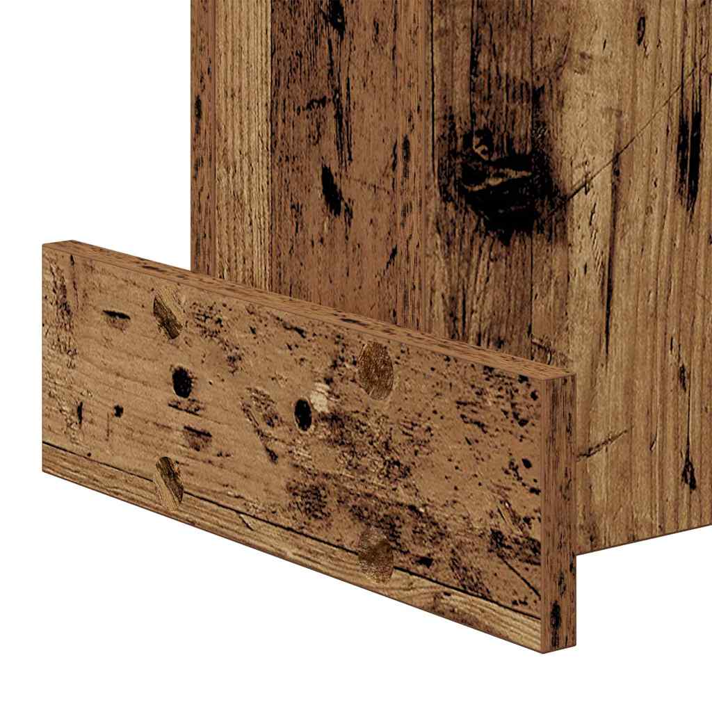 Tavolino Legno vecchio 35,5 x 35 x 40 cm Legno multistrato