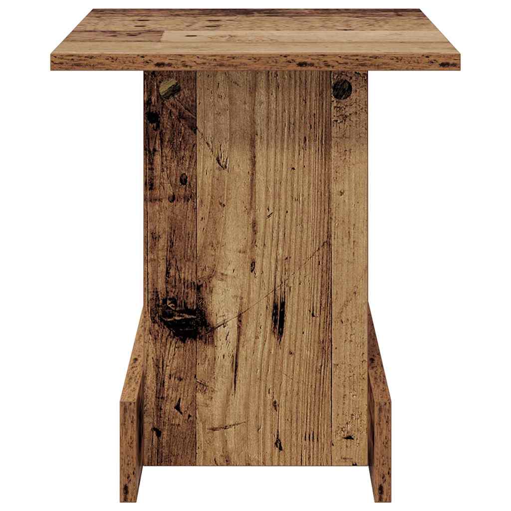 Tavolino Legno vecchio 35,5 x 35 x 40 cm Legno multistrato