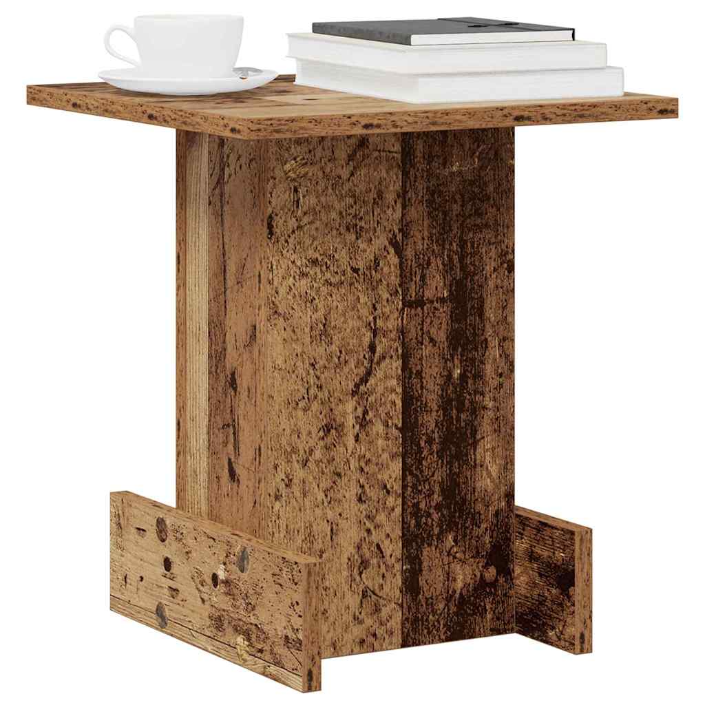 Tavolino Legno vecchio 35,5 x 35 x 40 cm Legno multistrato