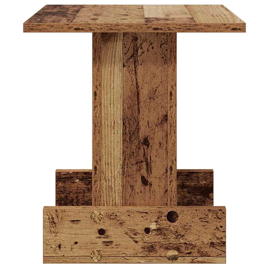 Tavolino Legno vecchio 35,5 x 35 x 40 cm Legno multistrato