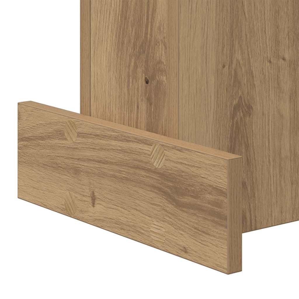 Tavolino Rovere artigianale 35,5 x 35 x 40 cm Legno multistrato