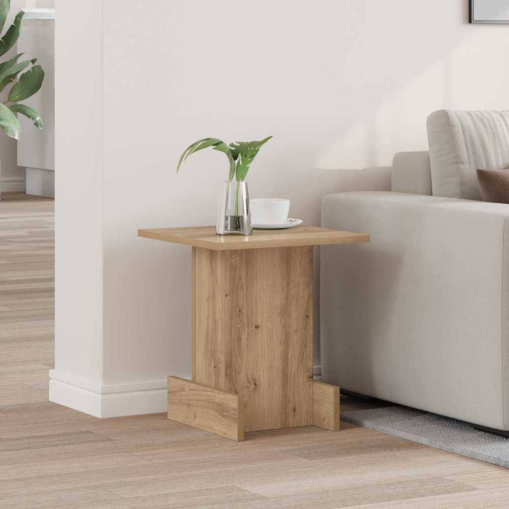 Tavolino Rovere artigianale 35,5 x 35 x 40 cm Legno multistrato