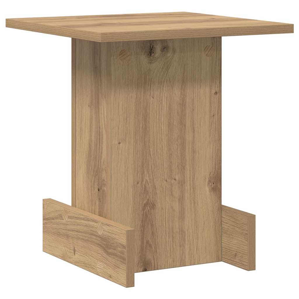 Tavolino Rovere artigianale 35,5 x 35 x 40 cm Legno multistrato