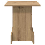 Tavolino Rovere artigianale 35,5 x 35 x 40 cm Legno multistrato