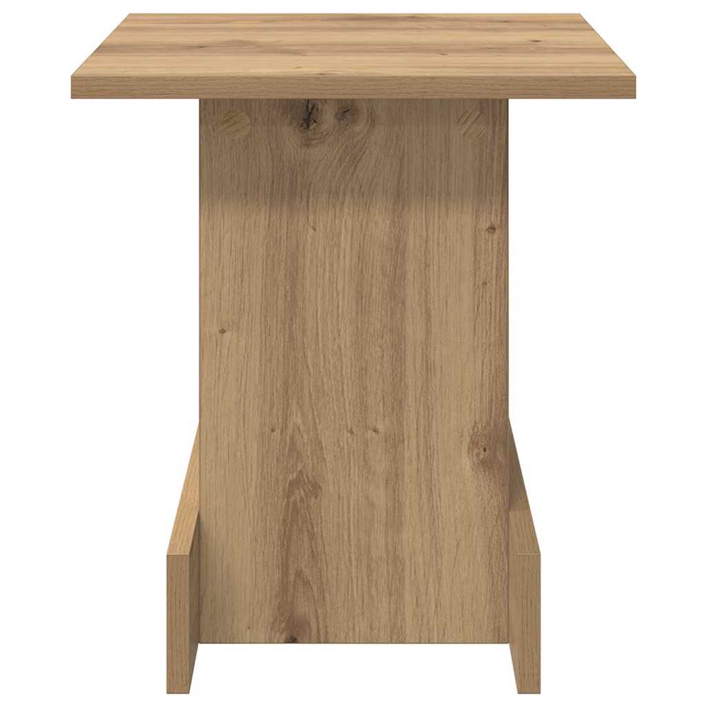 Tavolino Rovere artigianale 35,5 x 35 x 40 cm Legno multistrato