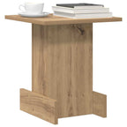 Tavolino Rovere artigianale 35,5 x 35 x 40 cm Legno multistrato